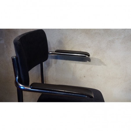 Vintage Tubax buizenframe stoel - refurbished