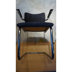 Vintage Tubax buizenframe stoel - refurbished