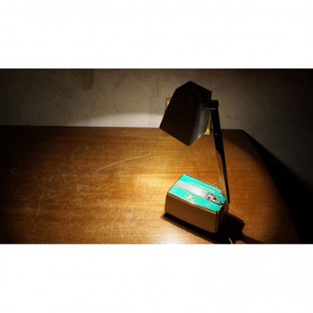 Vintage Z lampen tafellampje wit-groen