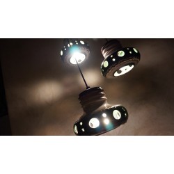 Mooie keramieken hanglamp - Herda - groen