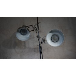 Zeldzame Anvia vloerlamp - aluminium spots