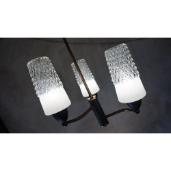 Hele mooie driedubbele vintage hanglamp