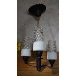 Hele mooie driedubbele vintage hanglamp