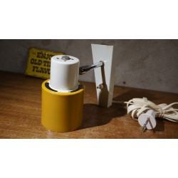 Prachtig Hala Zeist wandlampje - geel - wit