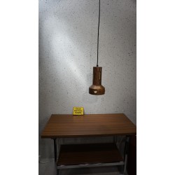Vintage design hanglamp van koper met glas - Philips