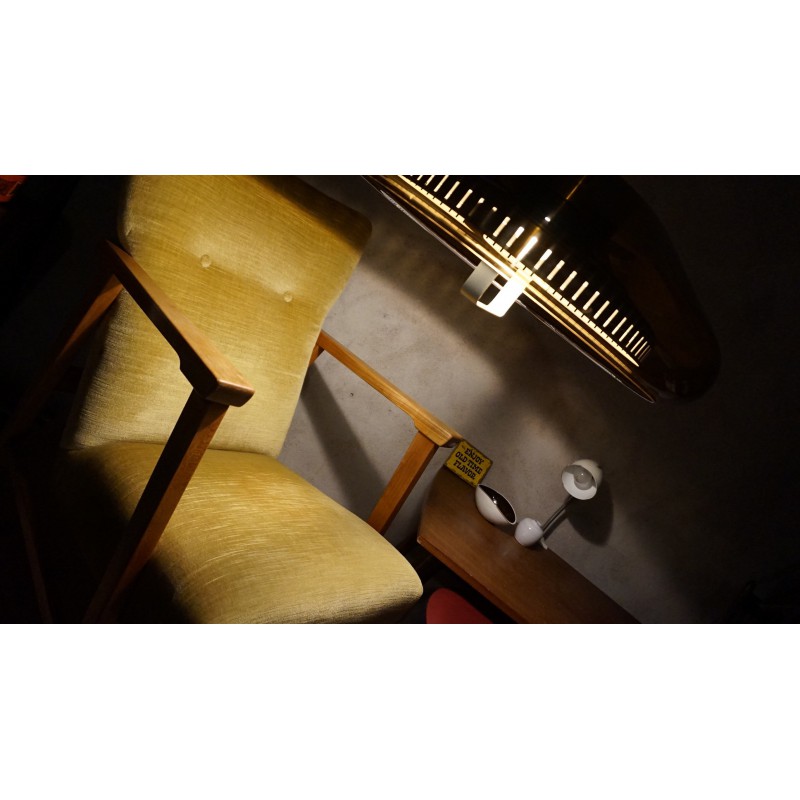 Mooie vintage "4 in Eén" fauteuil - groen