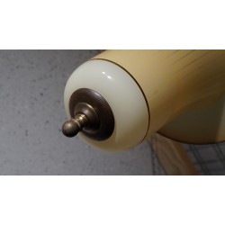 Bijzonder mooie vintage glazen hanglamp