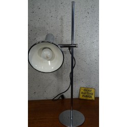 Mooie grote vintage dbgm design tafellamp - chroom