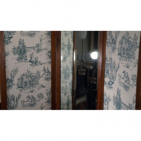 Bijzonder mooi en groot oud kamerscherm