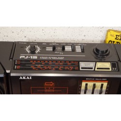 Zeldzame AKAI PJ15 radio cassette recorder - 3D speakers