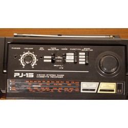 Zeldzame AKAI PJ15 radio cassette recorder - 3D speakers