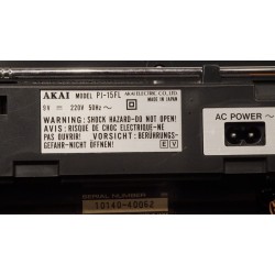 Zeldzame AKAI PJ15 radio cassette recorder - 3D speakers