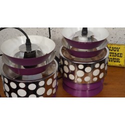 Mooie Massive design hanglampen - paars