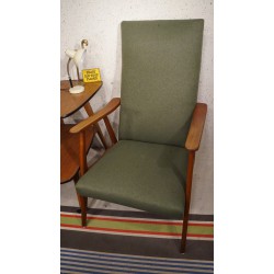 Prachtige vintage fauteuil - nieuw gestoffeerd
