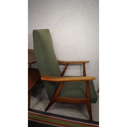 Prachtige vintage fauteuil - nieuw gestoffeerd