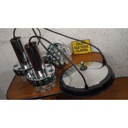 Hele mooie vintage Massive design hanglamp - 3 kelken