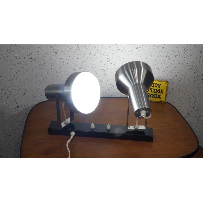 Mooie aluminium dubbele wandlamp - Anvia