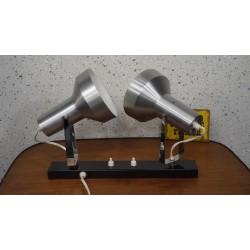 Mooie aluminium dubbele wandlamp - Anvia