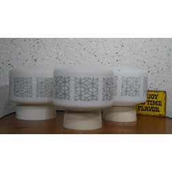 Leuke vintage plafondlampjes met speels decor