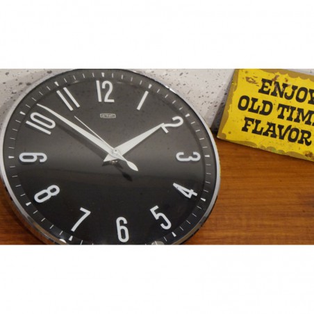 Hele mooie Metamec wandklok - electrisch