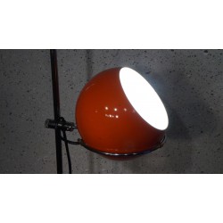 Prachtige vintage design vloerlamp - bol - oranje