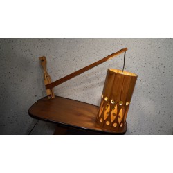 Hele mooie AB Nordisk wandlamp - hout