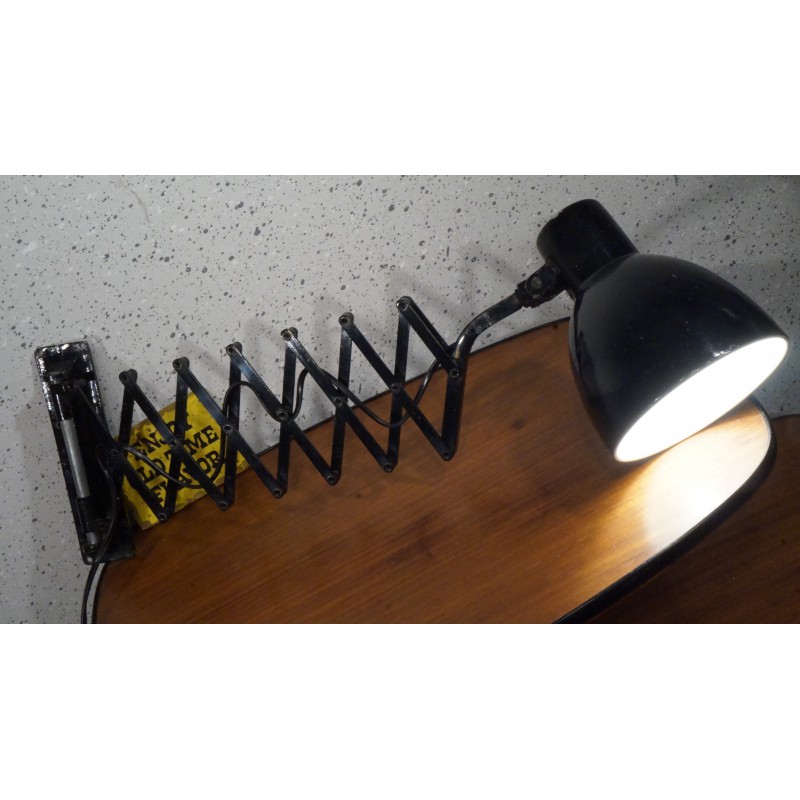 Hele mooie Bauhaus schaarlamp - wandlamp