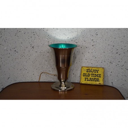 Mooie JEKA Tiel Holland - Tinnen tafellamp