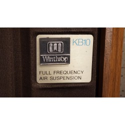 Setje stoere Winthrop KB10 speakers