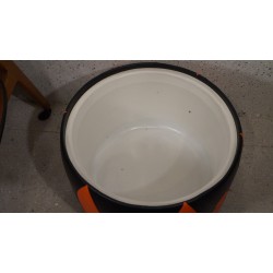 Prachtige vintage FUTURA poef "Iran" - '70s