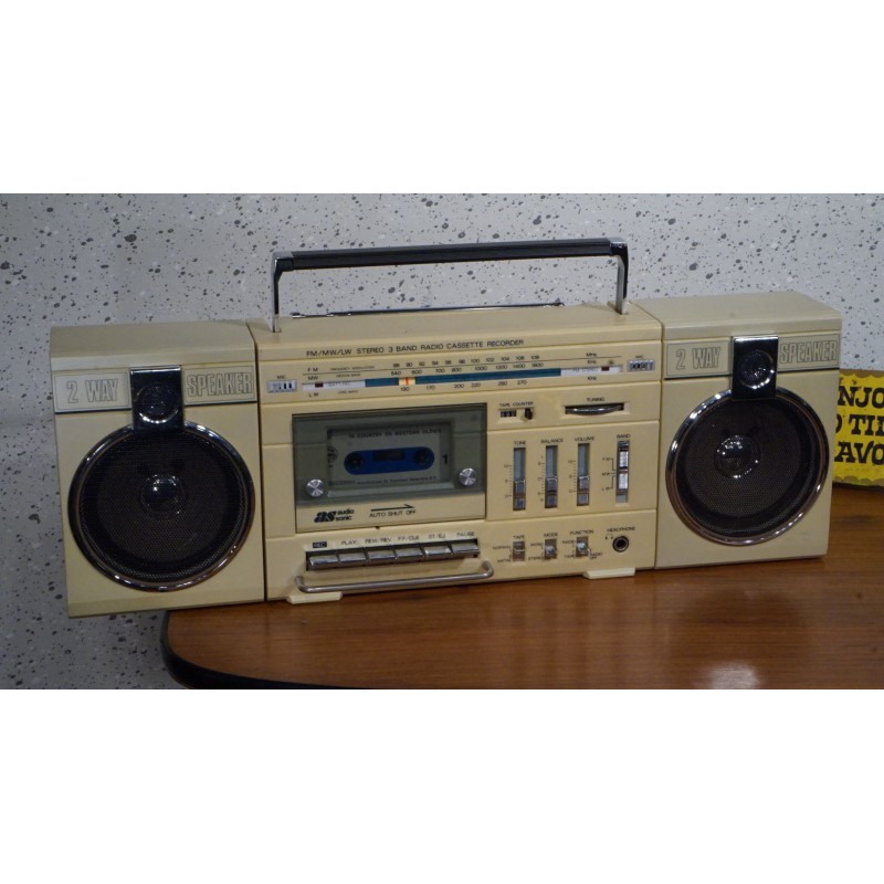 Mooie Audio Sonic TBS-8200 radio cassette speler