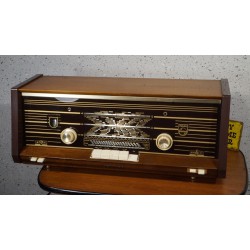 Prachtige Philips B4X23A buizen radio