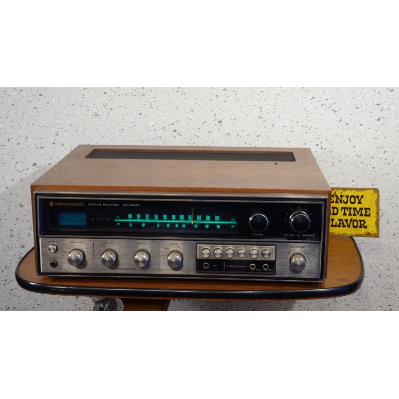 Mooie Kenwood Stereo Receiver - KR-5200 - woodcase