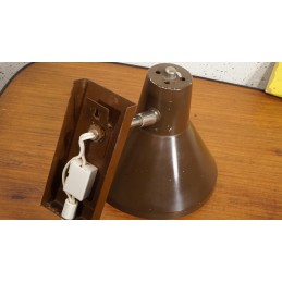 Bruine hala Zeist design wandlamp