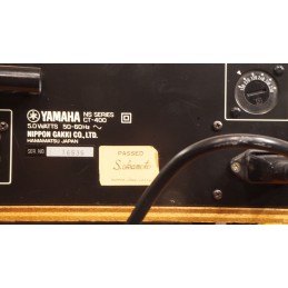 Prachtige YAMAHA CT-400 Tuner - woodcase