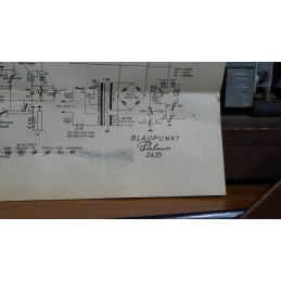 Bijzonder mooie Blaupunkt Palma buizenradio