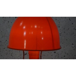 Zeldzaam rood mushroom lampje - kunststof