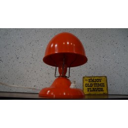 Zeldzaam rood mushroom lampje - kunststof