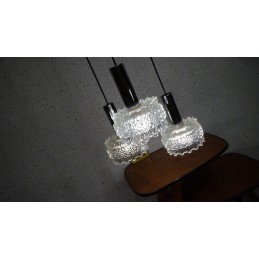 Prachtige cascade hanglamp met 3 kelken