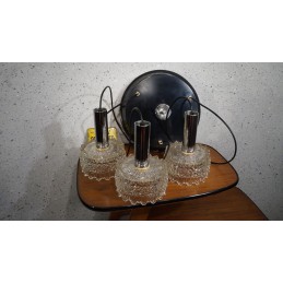 Prachtige cascade hanglamp met 3 kelken