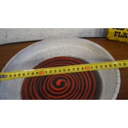 Verdraaid leuke vintage keramieken schaal