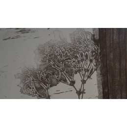 Landelijke ets Roelof Bijleveld - 1986