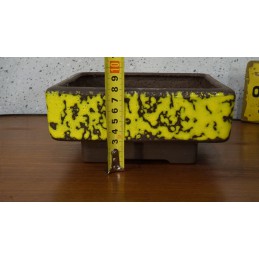 Prachtige vierkante SPARA schaal of pot 845/17