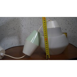 Mooie verstelbare design hanglamp - melkglas