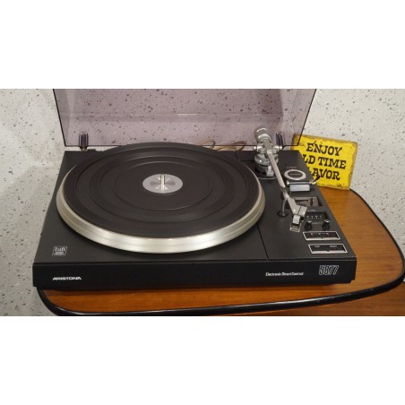 Mooie Aristona AF 5877 platenspeler - zwart