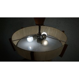 Prachtige zeldzame Temde design hanglamp - plafondlamp