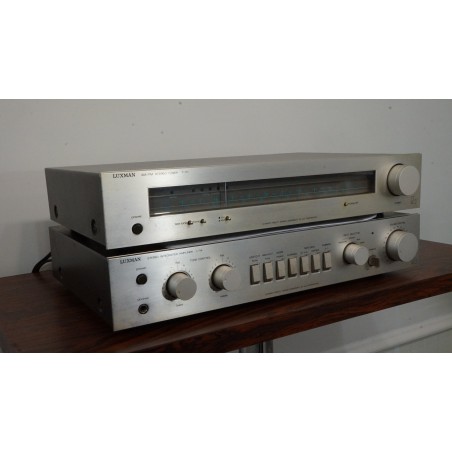 Mooie Luxman L-1(A) versterker en T-111L stereotuner