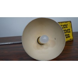 Heel mooi vintage design klem lampje - tafellamp