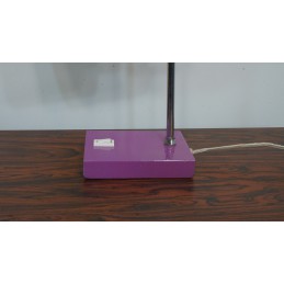 Prachtige paars vintage design tafellamp - Elma