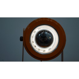 Mooie oranje design tafellamp - eye-ball - Elma